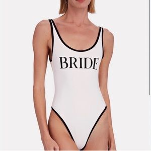 We Wore What Bride Swimsuit
